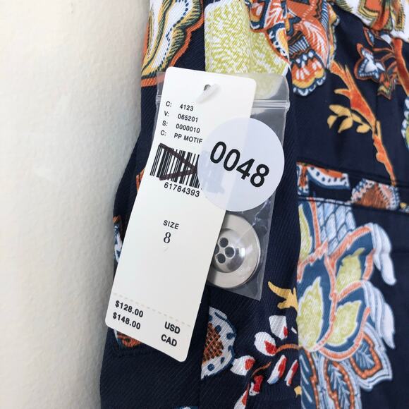 Anthropologie x Maeve Sunshine Wide-Leg Pants Size 8 NWT - Picture 9 of 9